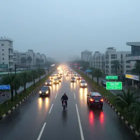chuva no Alto Tietê