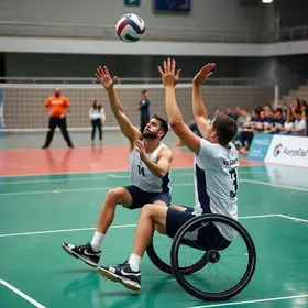 seleção masculina de vôlei sentado