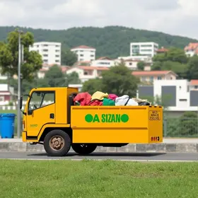 coleta de lixo em Suzano