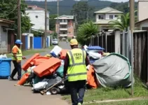 coleta de lixo em Suzano