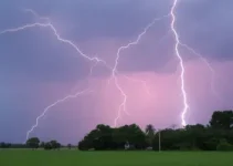 trovões e raios em Suzano