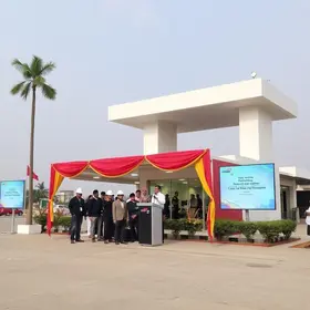 inauguração do Terminal de Palmeiras