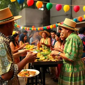 Arraiá da Festa Nordestina