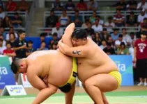 Atletas de Suzano no Campeonato Regional de Sumô