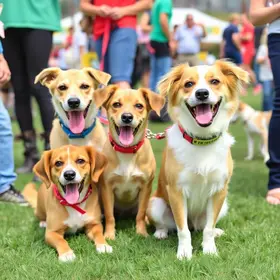 evento de adoção de pets