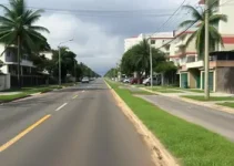 reparo na Av. Brasil em Suzano