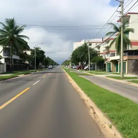 reparo na Av. Brasil em Suzano