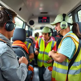 vistorias em veículos de transporte escolar