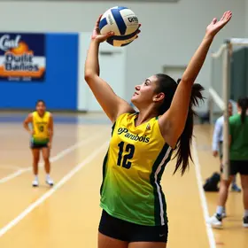 vitória do Suzano no Paulista de vôlei