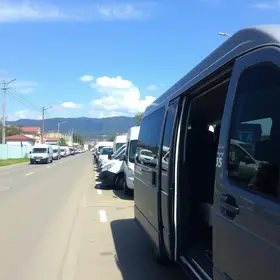 vistoria nas vans do transporte complementar