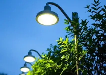 iluminação pública LED